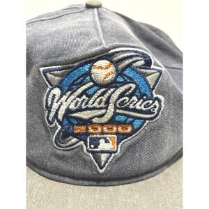 VTG New Era Y2K NYY World Series Cap Cooperstown Collection Baseball Strapback